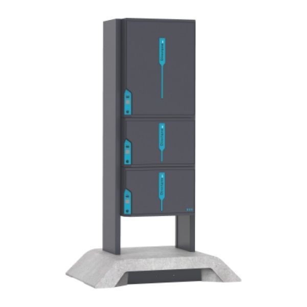 Picture of Samostoječ enojni paketomat z več paketniki